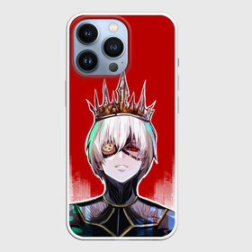 Чехол для iPhone 13 Pro с принтом Ken King в Курске,  |  | Тематика изображения на принте: anime | ghoul | juzo | kaneki | kaneki ken | ken | suzuya | tokyo | tokyo ghoul | аниме | гуль | джузо | джузо сузуя | канеки | кен | кен канеки | рей | сейдо | сузуя | токийский гуль | япония