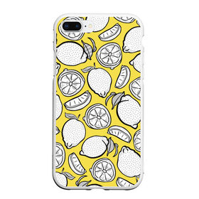 Чехол для iPhone 7Plus/8 Plus матовый с принтом Illuminating Lemon в Курске, Силикон | Область печати: задняя сторона чехла, без боковых панелей | 2021 | винтаж | лимоны | ретро | фрукты | цвет года