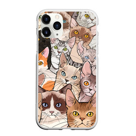 Чехол для iPhone 11 Pro Max матовый с принтом Котики в Курске, Силикон |  | cat | cats | cosmos | kitten | mem | memes | rose | roses | глаза | глазки | киска | космос | кот | котёнок | котик | котики | котэ | котята | кошак | кошка | кошки | красивая | мем | мемчики | милая | прикольная | розы | светлая