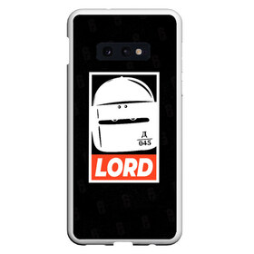 Чехол для Samsung S10E с принтом Lord Tachanka в Курске, Силикон | Область печати: задняя сторона чехла, без боковых панелей | lord | r6s | rainbow six siege | tachanka | лорд | мем | тачанка