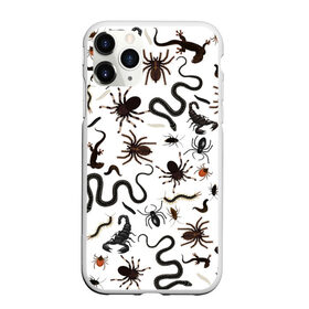 Чехол для iPhone 11 Pro Max матовый с принтом Жуткие насекомые в Курске, Силикон |  | Тематика изображения на принте: арт | белый | живность | животные | жук | жуткие насекомые | жуть | змея | клоп | набор насекомых | опарыш | паразит | паук | пиявка | рисунок | сколопендра | скорпион | таракан | фон | червь | ядовитый