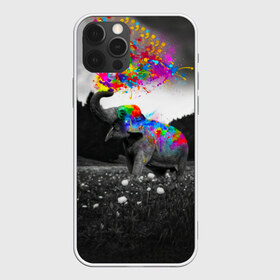 Чехол для iPhone 12 Pro Max с принтом Слон в Курске, Силикон |  | 2021 | бабочка | бренд | брызги красок | животное | зверь | кот | котик | краска | красота | лев | лиса | мем | модно | новогодняя | одуванчик | природа | рождество | с новым годом | сказка | слон | слоник