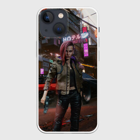 Чехол для iPhone 13 mini с принтом Cyberpunk 2077 в Курске,  |  | 2077 | action | cyberpunk | cyberpunk 2077 | rpg | игра | киберпанк | найт сити | рпг