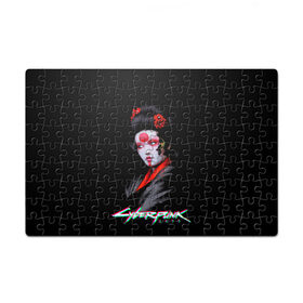 Пазл магнитный 126 элементов с принтом CYBERPUNK 2077 JAPAN в Курске, полимерный материал с магнитным слоем | 126 деталей, размер изделия —  180*270 мм | cd prodject | cyberpunk 2077 | future | game | japan | kianu | logo | pc | rpg | samurai | банды | будущее | игры | киану ривз | киберпанк | киберпанк 2077 | киборги | компьютер | рпг | самурай | шутер | япония