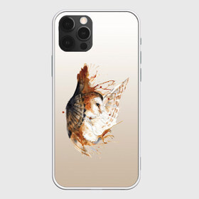 Чехол для iPhone 12 Pro Max с принтом летящая сова рисунок в Курске, Силикон |  | Тематика изображения на принте: акварель | акварельный | арт | брызги | градиент | животные | звери | краска | крылья | момент | полет | потеки | рисунок | скетч | сова | филин