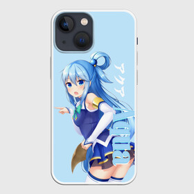 Чехол для iPhone 13 mini с принтом коносуба аква поза в Курске,  |  | aqua | darkness | kazuma | kono subarashii | konosuba | megumin | аква | богиня благословляет этот прекрасный мир | даркнес | даркнесс | казума | коносуба | мегумин | юн юн