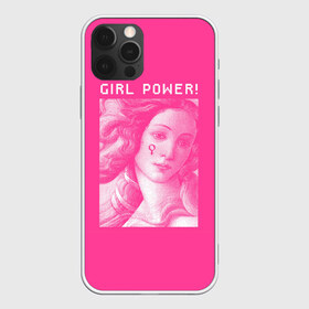 Чехол для iPhone 12 Pro Max с принтом Girl Power! в Курске, Силикон |  | Тематика изображения на принте: fem | trend | venus | венера | давид | картина | леонардо да винчи | мона лиза | тренд