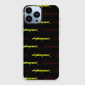 Чехол для iPhone 13 Pro Max с принтом Cyberpunk 2077 паттерн в Курске,  |  | 2077 | action | cyberpunk | cyberpunk 2077 | rpg | игра | киберпанк | найт сити | рпг