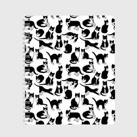 Тетрадь с принтом Котики Чёрно-белые в Курске, 100% бумага | 48 листов, плотность листов — 60 г/м2, плотность картонной обложки — 250 г/м2. Листы скреплены сбоку удобной пружинной спиралью. Уголки страниц и обложки скругленные. Цвет линий — светло-серый
 | Тематика изображения на принте: cat | cats | cosmos | kitten | mem | memes | rose | roses | глаза | глазки | киска | космос | кот | котёнок | котик | котики | котэ | котята | кошак | кошка | кошки | красивая | мем | мемчики | милая | прикольная | розы | светлая