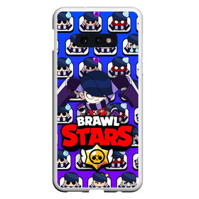 Чехол для Samsung S10E с принтом BRAWL STARS EDGAR в Курске, Силикон | Область печати: задняя сторона чехла, без боковых панелей | 8 bit | brawl stars | crow | crow phoenix. | leon | leon shark | бравл старс | браво старс | ворон | игра бравл | леон | леон шарк | оборотень