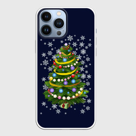 Чехол для iPhone 13 Pro Max с принтом Новогодняя Ёлка в Курске,  |  | 2021 | 21 | 2k21 | 2к21 | chrystmas | marry | new | santa | snow | xmas | year | гирлянда | гирлянды | год | годом | елка | елки | ёлочка | клаус | лес | мороз | настроение | новогоднее | новогоднему | новый | новым | по | рождество | с