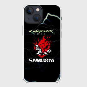 Чехол для iPhone 13 mini с принтом Cyberpunk в Курске,  |  | action | cyberpunk 2077 | rpg | samurai | банда | игра | киберпанк | самураи