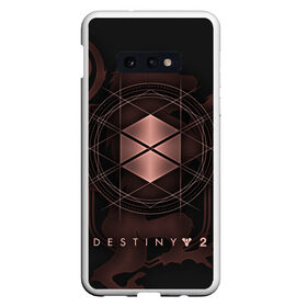 Чехол для Samsung S10E с принтом DESTINY, TITAN в Курске, Силикон | Область печати: задняя сторона чехла, без боковых панелей | Тематика изображения на принте: beyond light | destiny | destiny 2 | titan | дестини | игры | титан