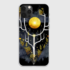 Чехол для iPhone 12 Pro Max с принтом графит и золото дерево жизни в Курске, Силикон |  | абстрактный | весна | ветви | дерево  свет | жизнь | звёзды | золотото | ночь | процветание | растения | расцвет | рост | символ | солнце | стилизация | стиль | треугольник | этно