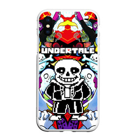 Чехол для iPhone XS Max матовый с принтом UNDERTALE в Курске, Силикон | Область печати: задняя сторона чехла, без боковых панелей | undertale | андертейл | игра андертейл | игра. | русский андертейл | тоби фокс