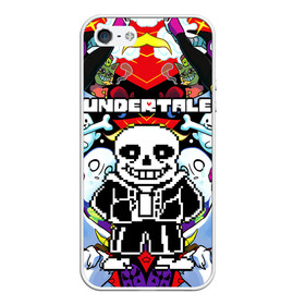 Чехол для iPhone 5/5S матовый с принтом UNDERTALE в Курске, Силикон | Область печати: задняя сторона чехла, без боковых панелей | undertale | андертейл | игра андертейл | игра. | русский андертейл | тоби фокс