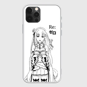 Чехол для iPhone 12 Pro Max с принтом ReZero в Курске, Силикон |  | anime girl | anime heroes | emilia | girl | kawaii | ram | re zero | re:zero | rem | девочка | девушка | жизнь с нуля в альтернативном мире | кавайный | логотипы аниме | персонажи аниме | рам | ре зеро | рем | эмилия