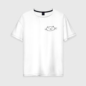 Женская футболка хлопок Oversize с принтом Курсэд Кэтс Одиннадцать в Курске, 100% хлопок | свободный крой, круглый ворот, спущенный рукав, длина до линии бедер
 | 