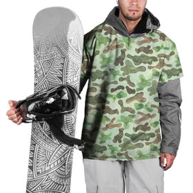Накидка на куртку 3D с принтом Весенний камуфляж в Курске, 100% полиэстер |  | 23 февраля | армия | военная | зелень | камуфляж | листья | маскировка | паттерн | солдат | текстуры