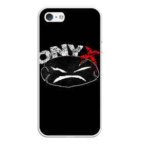 Чехол для iPhone 5/5S матовый с принтом Onyx в Курске, Силикон | Область печати: задняя сторона чехла, без боковых панелей | fredro starr | onyx | rap | sonny seeza | sticky fingaz | оникс | рэп