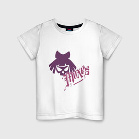 Детская футболка хлопок с принтом Moxes Gang CP 2077 в Курске, 100% хлопок | круглый вырез горловины, полуприлегающий силуэт, длина до линии бедер | city | cyberpunk | gang | moxes | night | андроид | киберпанк | киборг | найт | робот | сити