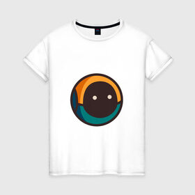 Женская футболка хлопок с принтом Ешрум - AMK в Курске, 100% хлопок | прямой крой, круглый вырез горловины, длина до линии бедер, слегка спущенное плечо | avatar | electronic mushroom | eshroomy | personal