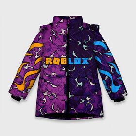 Зимняя куртка для девочек 3D с принтом Roblox Роблокс в Курске, ткань верха — 100% полиэстер; подклад — 100% полиэстер, утеплитель — 100% полиэстер. | длина ниже бедра, удлиненная спинка, воротник стойка и отстегивающийся капюшон. Есть боковые карманы с листочкой на кнопках, утяжки по низу изделия и внутренний карман на молнии. 

Предусмотрены светоотражающий принт на спинке, радужный светоотражающий элемент на пуллере молнии и на резинке для утяжки. | 2 цвета | game | roblox | абстракция | игра | огонь | пламя | роблокс