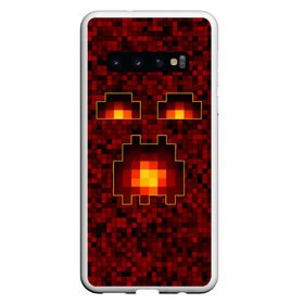 Чехол для Samsung Galaxy S10 с принтом Minecraft в Курске, Силикон | Область печати: задняя сторона чехла, без боковых панелей | minecraft | алекс | белый | блоки | ведьма | взрывчатка | визера | волк | гаст | добывать | дракон | зеленый куб | зомби | игра | крафт | крипер | кубики | лошадка | майн | майнкрафт | манкрафт | овечка | оцелот