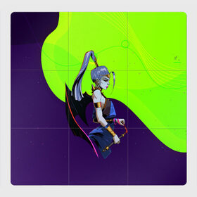 Магнитный плакат 3Х3 с принтом Hades в Курске, Полимерный материал с магнитным слоем | 9 деталей размером 9*9 см | Тематика изображения на принте: game | games | hades | аид | арт | загрей | хадес | хадэс