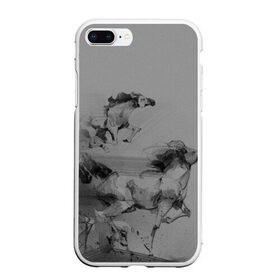 Чехол для iPhone 7Plus/8 Plus матовый с принтом кони в Курске, Силикон | Область печати: задняя сторона чехла, без боковых панелей | horse | horseshoe | акварель | головалошади | грива | жеребец | животные | конь | лошадь | лошадьскрыльями | подкова | природа | рисуноккрасками