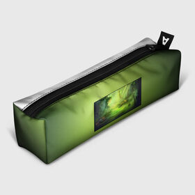 Пенал 3D с принтом Solar swamp Солнечное Болото в Курске, 100% полиэстер | плотная ткань, застежка на молнии | Тематика изображения на принте: болотный | зеленый | зеленый фон | солнечный