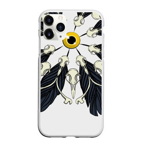 Чехол для iPhone 11 Pro Max матовый с принтом Skulls & bones - raven в Курске, Силикон |  | 