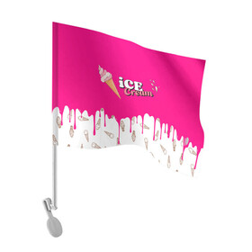 Флаг для автомобиля с принтом Ice Cream BlackPink в Курске, 100% полиэстер | Размер: 30*21 см | blackpink | blink | bts | exo | icecream | jennie | jisoo | korea | kpop | lisa | love | rose | блекпинк | девушки | корея | кпоп | музыка