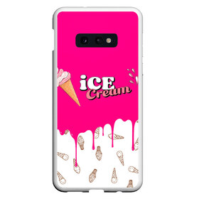 Чехол для Samsung S10E с принтом Ice Cream BlackPink в Курске, Силикон | Область печати: задняя сторона чехла, без боковых панелей | Тематика изображения на принте: blackpink | blink | bts | exo | icecream | jennie | jisoo | korea | kpop | lisa | love | rose | блекпинк | девушки | корея | кпоп | музыка