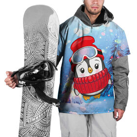 Накидка на куртку 3D с принтом Милый пингвин в свитере в Курске, 100% полиэстер |  | Тематика изображения на принте: 2021 | 7 января | bull | newyear | santa | бык | быки | бычок | год быка | дед мороз | корова | новогодние каникулы | новогодние праздники | новый 2021 | новый год | новый год 2021 | рождество | сани | санта | санта клаус