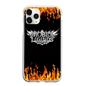 Чехол для iPhone 11 Pro Max матовый с принтом Mobile Legends в Курске, Силикон |  | mobile legends | mobile legends print | mobile legends: bang bang | белый | для крутых | кофта mobile legends | кружка mobile legends | надпись mobile legends | огонь | принт mobile legends | футболка mobile legends | черный