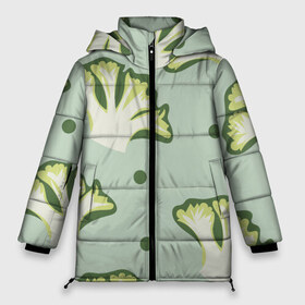 Женская зимняя куртка 3D с принтом Брокколи - зеленый узор в Курске, верх — 100% полиэстер; подкладка — 100% полиэстер; утеплитель — 100% полиэстер | длина ниже бедра, силуэт Оверсайз. Есть воротник-стойка, отстегивающийся капюшон и ветрозащитная планка. 

Боковые карманы с листочкой на кнопках и внутренний карман на молнии | брокколи | здоровое питание | зеленый | зож | паттерн | растения | узор | фитнес