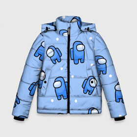 Зимняя куртка для мальчиков 3D с принтом Among Us - Синий цвет в Курске, ткань верха — 100% полиэстер; подклад — 100% полиэстер, утеплитель — 100% полиэстер | длина ниже бедра, удлиненная спинка, воротник стойка и отстегивающийся капюшон. Есть боковые карманы с листочкой на кнопках, утяжки по низу изделия и внутренний карман на молнии. 

Предусмотрены светоотражающий принт на спинке, радужный светоотражающий элемент на пуллере молнии и на резинке для утяжки | among us | boy | амонг | детский | игра | мальчикам | мультяшный | паттерн | синий | сыну | узор | эмонг ас