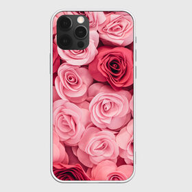 Чехол для iPhone 12 Pro Max с принтом Розовые Розы в Курске, Силикон |  | pink | rose | день святого валентина | красивый | любовь | прекрасный | роза | цветок | цветы
