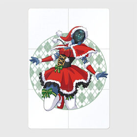 Магнитный плакат 2Х3 с принтом Новогодняя Мэг в Курске, Полимерный материал с магнитным слоем | 6 деталей размером 9*9 см | Тематика изображения на принте: warframe | арт | бант | бантик | банты | варфрейм | корсет | мег | мэг | новый год | рисунок | рождественский костюм | рождественское платье | рождество | чулки