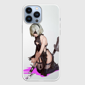 Чехол для iPhone 13 Pro Max с принтом NIER AUTOMATA   2B в Курске,  |  | 2b | 2b nier automata | a2 | anime | girl | nier | nier automata | nier: automata | sword | yorha | аниме | девочка | девушка | игра | игры | меч | ниер | ниер автомата | ниир автомата | ньер автомата | туби