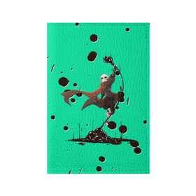 Обложка для паспорта матовая кожа с принтом Undertale в Курске, натуральная матовая кожа | размер 19,3 х 13,7 см; прозрачные пластиковые крепления | game | games | undertale | андертеил | андертэйл | игра | игры | приключения | скелет