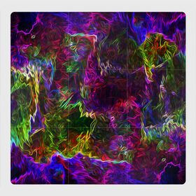 Магнитный плакат 3Х3 с принтом Энергия в красках в Курске, Полимерный материал с магнитным слоем | 9 деталей размером 9*9 см | abstract | color | energy | gradient | neon | pattern | space | texture | абстрактный | абстракция | волны | всплеск | градиент | дым | искусство | космические | краски | красочный | неон | неоновый | сияние | текстура | туман