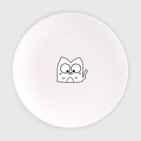 Тарелка с принтом Кот Зефир в маске в Курске, фарфор | диаметр - 210 мм
диаметр для нанесения принта - 120 мм | животное | интересные иллюстрации | кот в маске | кот зефир | кошка | прикольные картинки | эмоджи