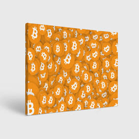 Холст прямоугольный с принтом Я БИТКОИН / I AM BITCOIN в Курске, 100% ПВХ |  | Тематика изображения на принте: bitcoin | btc | биткоин | валюта | деньги | криптовалюта