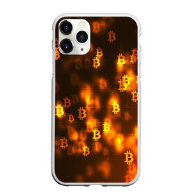 Чехол для iPhone 11 Pro матовый с принтом BITCOIN KRYPTONATE в Курске, Силикон |  | Тематика изображения на принте: bitcoin | btc | биткоин | валюта | деньги | криптовалюта