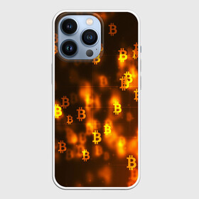 Чехол для iPhone 13 Pro с принтом BITCOIN KRYPTONATE в Курске,  |  | bitcoin | btc | биткоин | валюта | деньги | криптовалюта