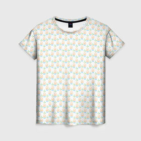 Женская футболка 3D с принтом узор четыре элемента в Курске, 100% полиэфир ( синтетическое хлопкоподобное полотно) | прямой крой, круглый вырез горловины, длина до линии бедер | doodle | вода | воздух | земля | значки | огонь | узор | элементы