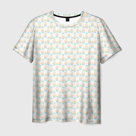 Мужская футболка 3D с принтом узор четыре элемента в Курске, 100% полиэфир | прямой крой, круглый вырез горловины, длина до линии бедер | doodle | вода | воздух | земля | значки | огонь | узор | элементы