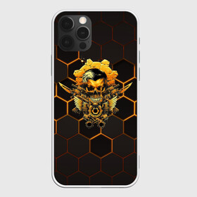 Чехол для iPhone 12 Pro Max с принтом Gears tactics в Курске, Силикон |  | gears or war | gears tactics | игра | квадраты | компьютерная | логотип | надпись | огненный | подарок | символ | соты | узор | фанату | черный